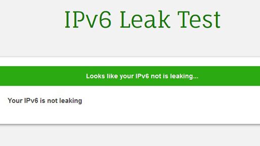 ipv6 leak test